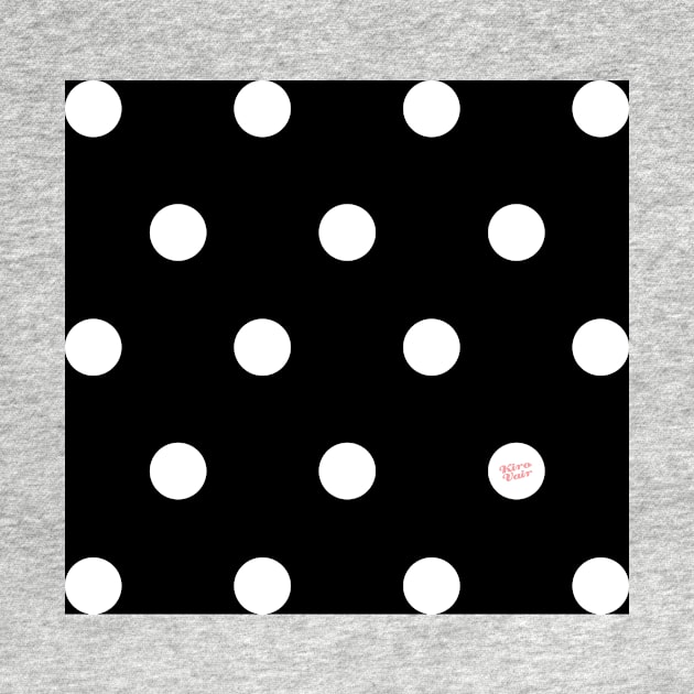 POLKA DOTS BLACK #minimal #art #design #kirovair #buyart #decor #home by Kirovair